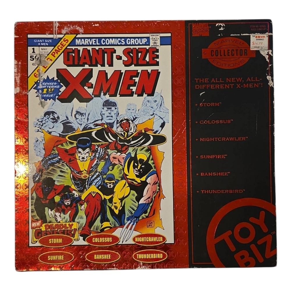 Marvel Collector's Edition 1998 Vintage Action Figure Set Of 6